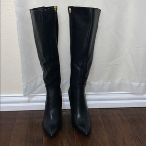 Nine West knee high black boots